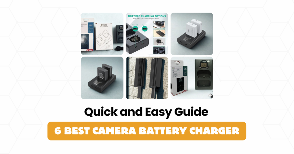 6 Best Camera Battery Charger Options for Travel in Pakistan(2026)