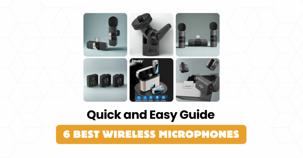 6 Best Wireless Microphones in Pakistan (2026): for Creators