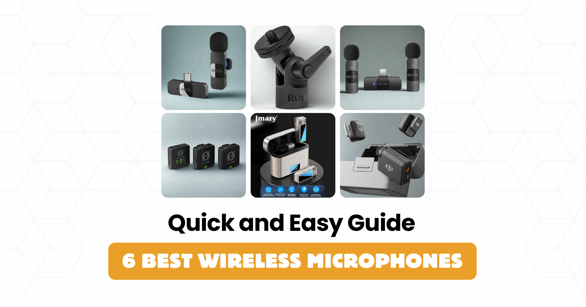 6 Best Wireless Microphones in Pakistan (2026): for Creators