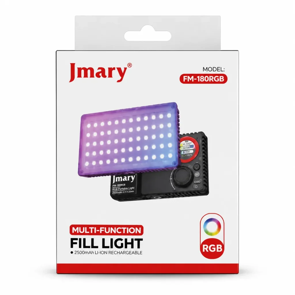 Jmary FM-180 Professional RGB LED Light