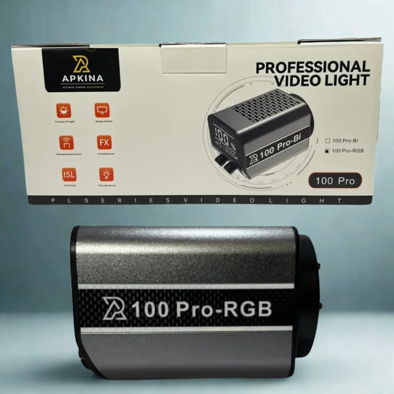 Apkina 100 Pro RGB Continues Video Light