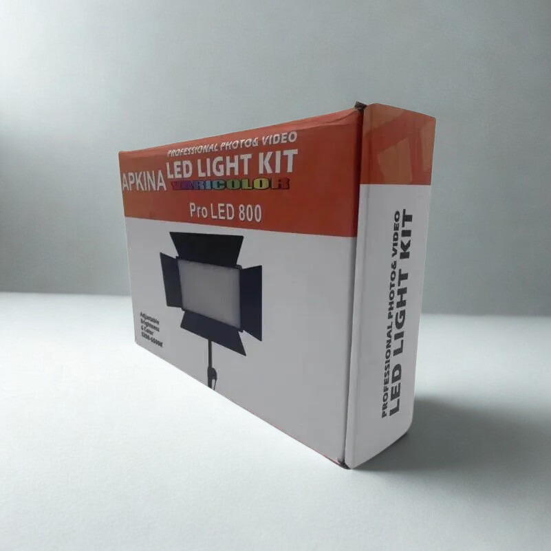 Apkina LED 800 Varicolor Professional Video Light Kit