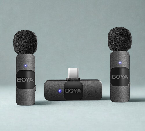 BOYA BY‑V20 Dual Person Wireless Microphone