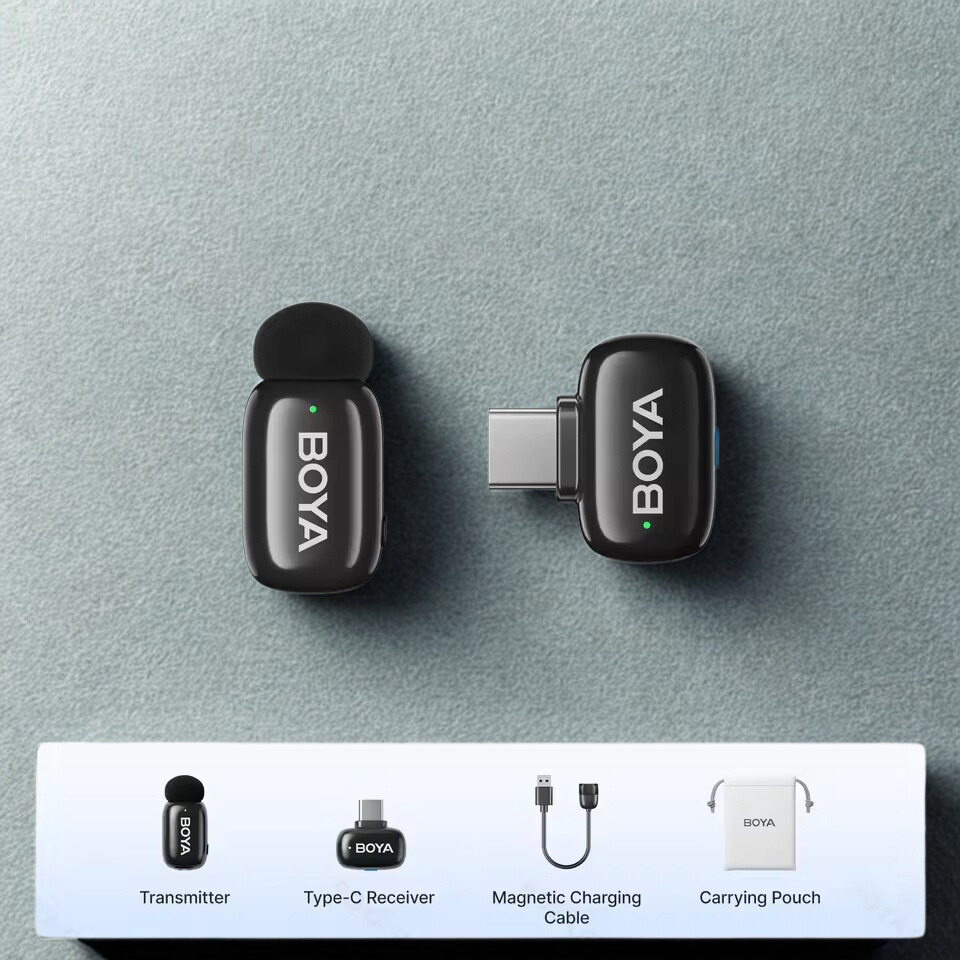 BOYA Mini 17 Single Person Wireless Microphone