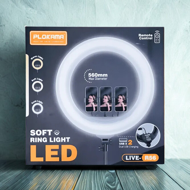 PLOKAMA LIVE-R56 SOFT LED RING LIGHT
