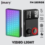 Jmary FM‑180 RGB Professional Video Fill Light with Adjustable Brightness & Color Modes - Image 3