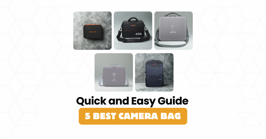 5 Best Camera Bag Options for Travel in Pakistan (2026)