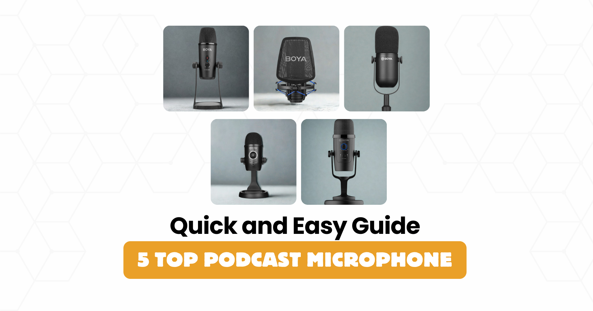 5 Top Podcast Microphone Options for Beginners in Pakistan(2026)