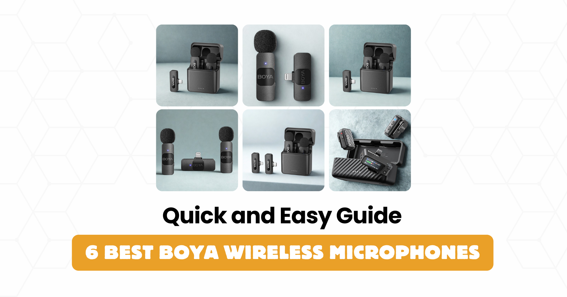 6 Best Boya Wireless Microphones for Creators in Pakistan(2026)