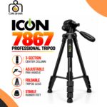 Icon 7867 Professional 2 in 1 Tripod & Monopod