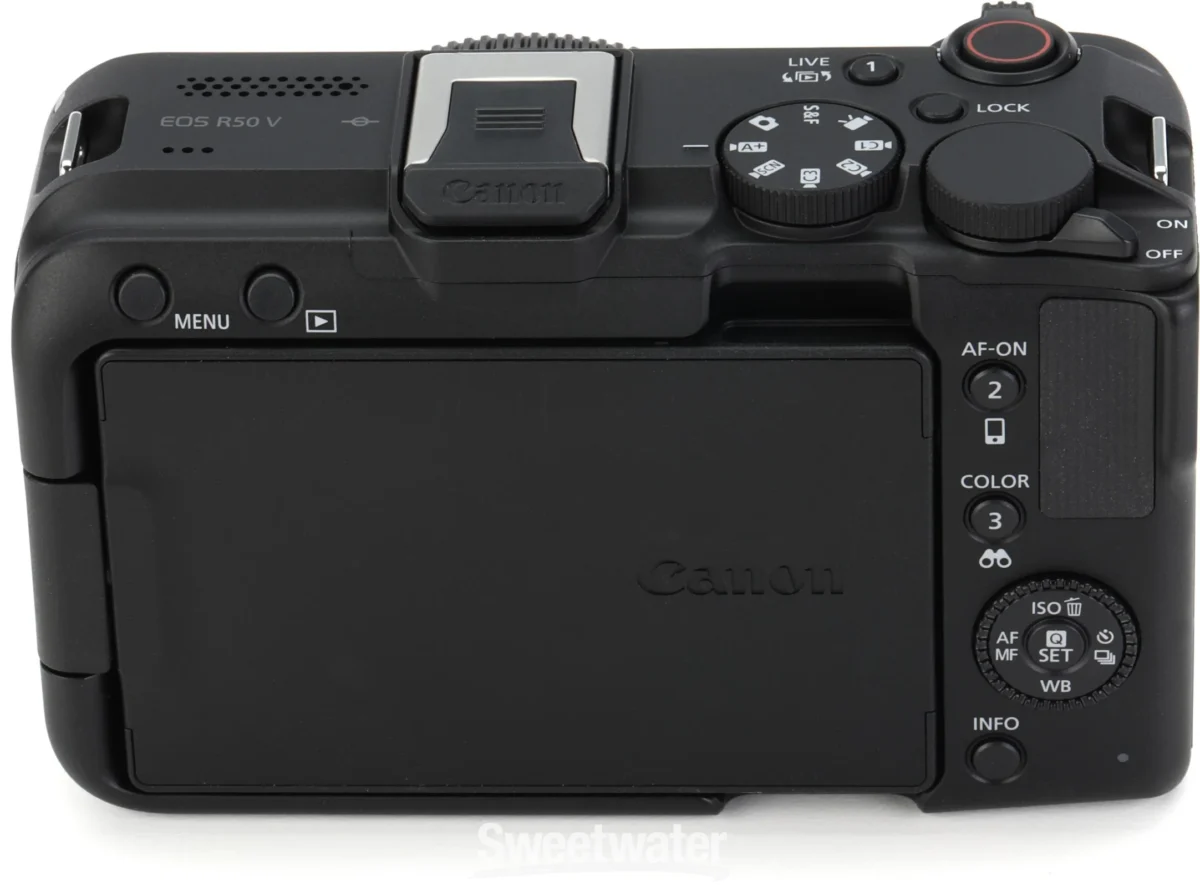 Canon EOS R50 V Mirrorless Camera with 14‑30mm f/4‑6.3 Lens - Image 2