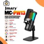 Jmary MC-PW13 RGB Plug & Play Desktop USB Microphone