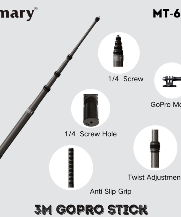 Jmary MT‑65 Selfie Stick Tripod for Mobile Vlogging & Photography - Image 5