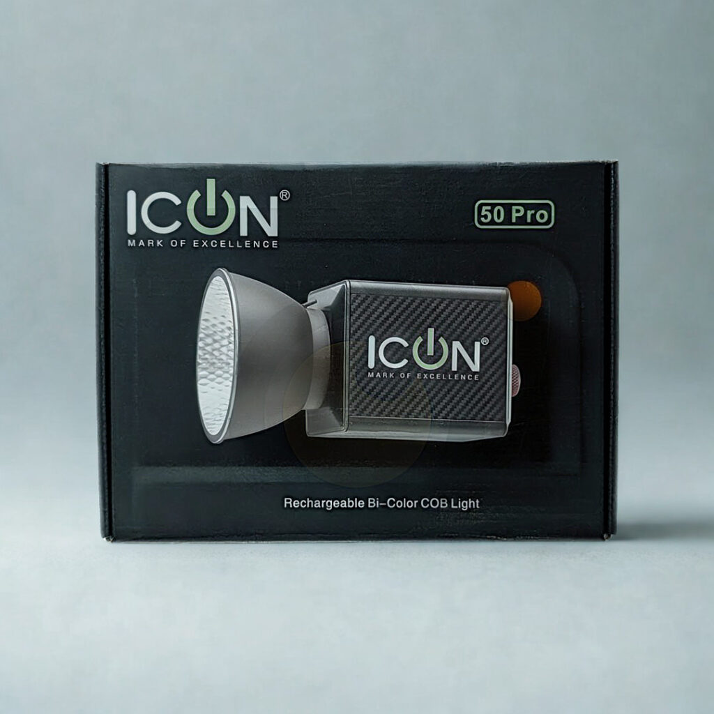 ICON 50 Pro 40W COB Bi-Color LED Video Light
