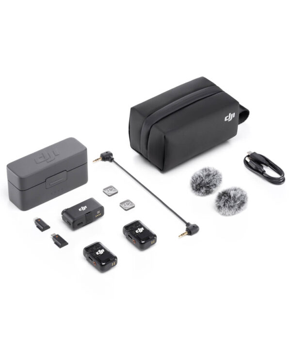 DJI Mic 2 Wireless Microphone System with 32‑Bit Float Recording for Camera & Mobile - Image 6