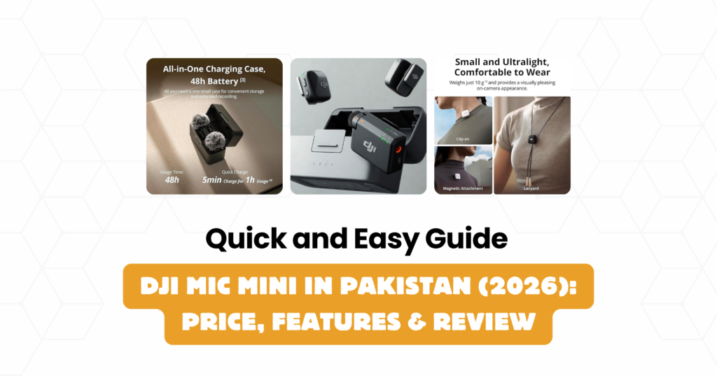 DJI Mic Mini in Pakistan (2026): Price, Features & Review