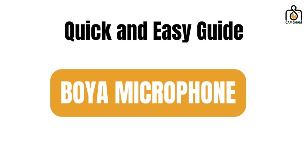 BOYA MICROPHONE