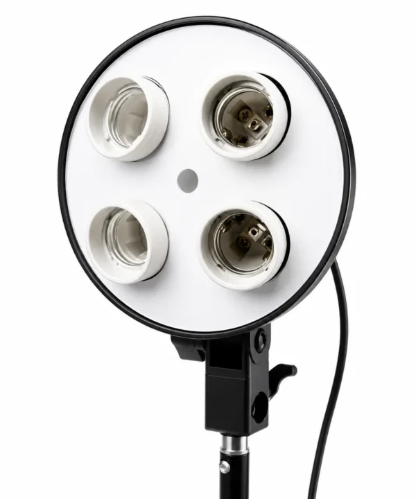 Professional 4-Bulb Photography Softbox Kit