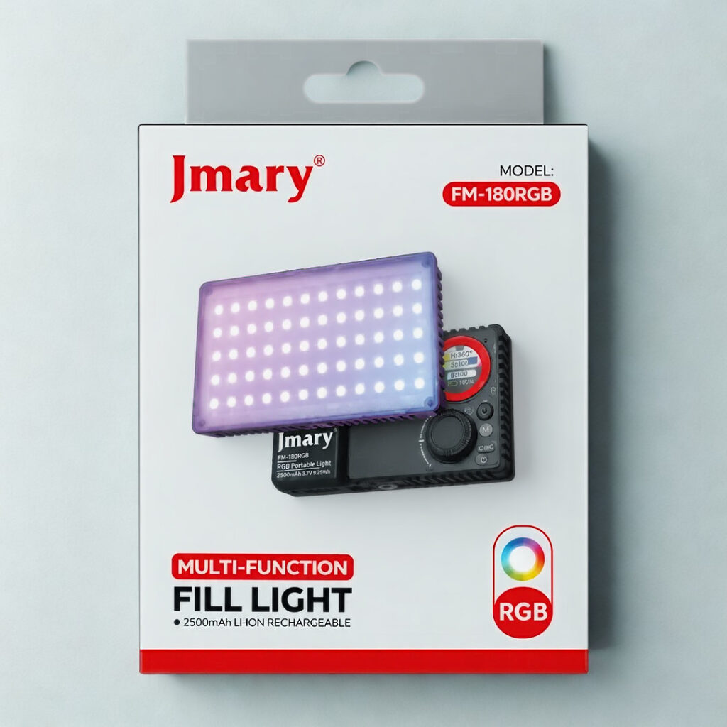 Jmary FM-180 Professional RGB LED Light