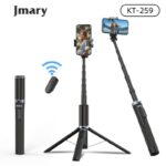 Jmary KT-259 3-in-1 Selfie Stick Tripod with Bluetooth Remote