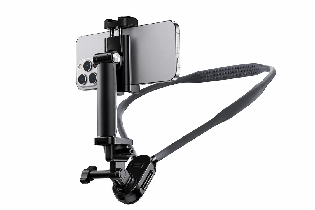 cvr 1 Jmary MG-01 Professional Hands-Free Neck Holder for Mobile & Action Camera - Image 1