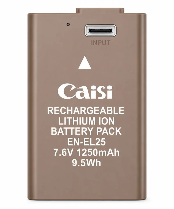 Caisi EN-EL25 Type-C Battery for Nikon Z30, Z50 & Z fc