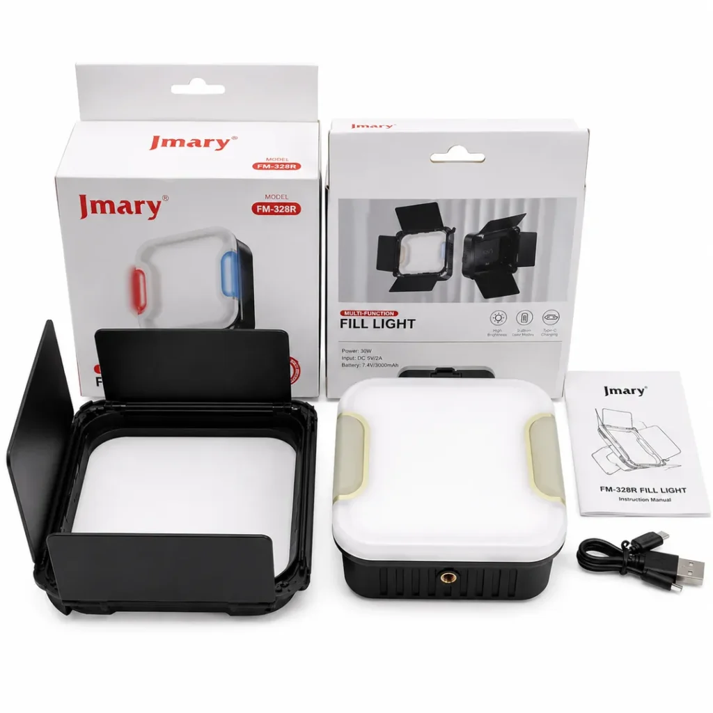 Jmary FM-328R Professional Bi-Color LED Video Light