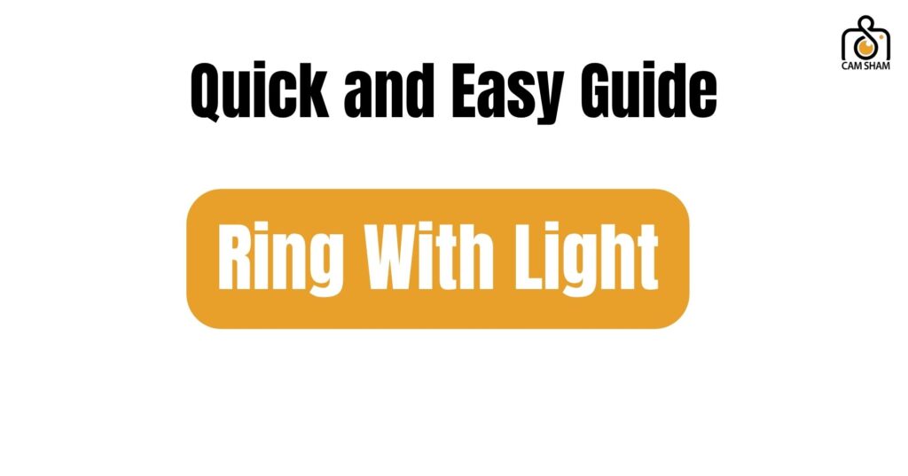 Ring With Light