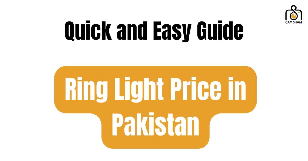 Ring Light Price in Pakistan
