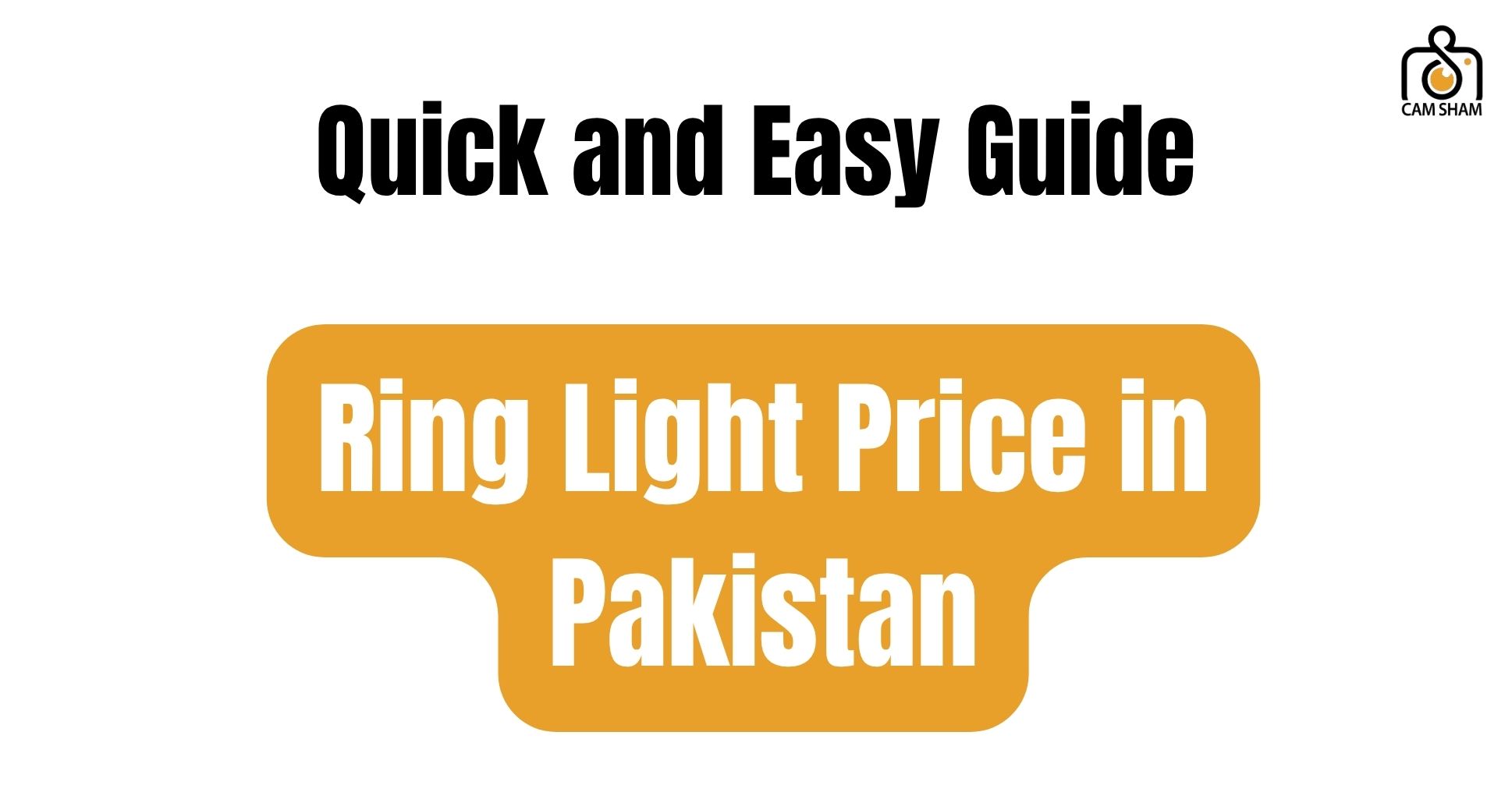 Ring Light Price in Pakistan