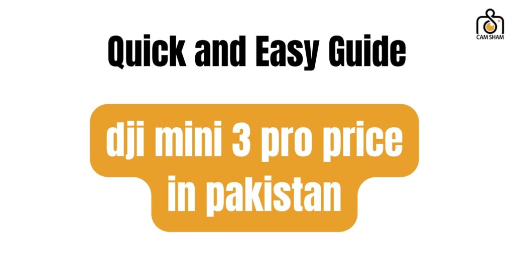 dji mini 3 pro price in pakistan