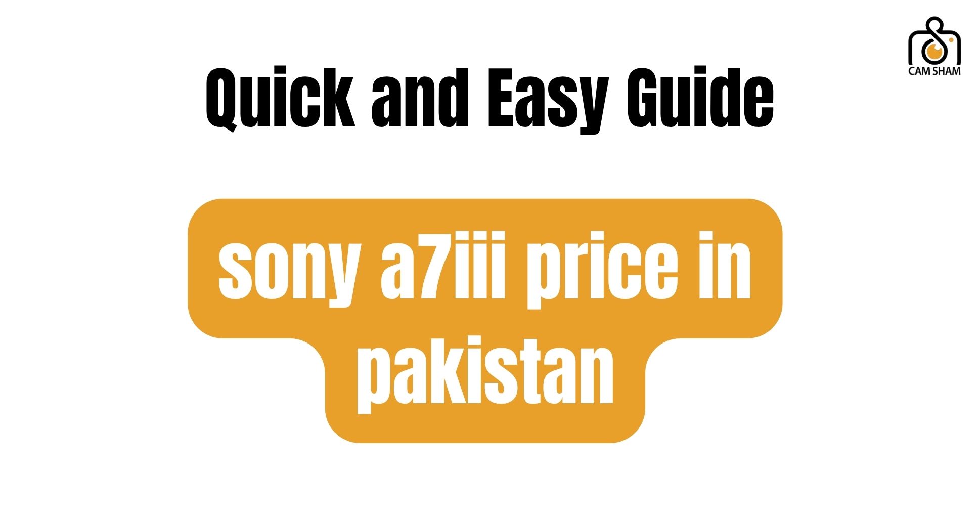 sony a7iii price in pakistan