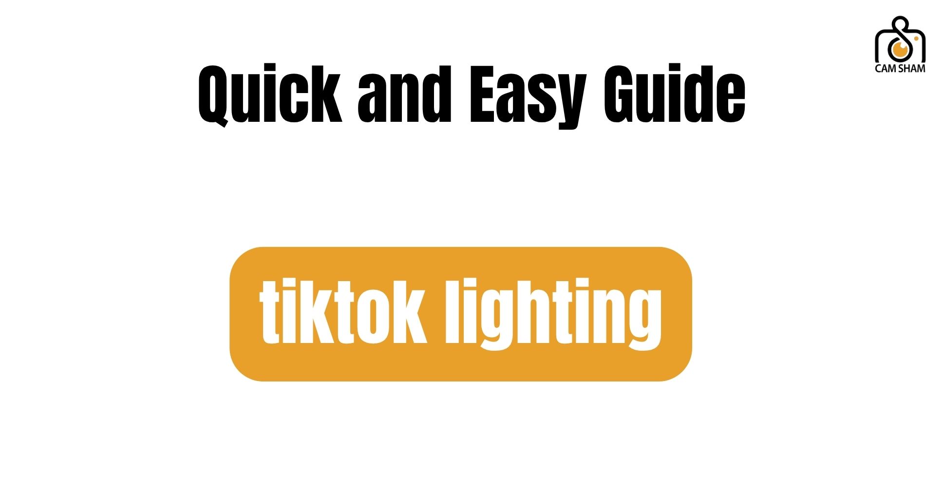 tiktok lighting