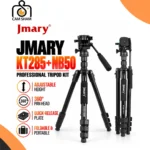 Jmary KT‑285 + NB40 2‑in‑1 Tripod with Overhead Boom Arm for Mobile & Camera