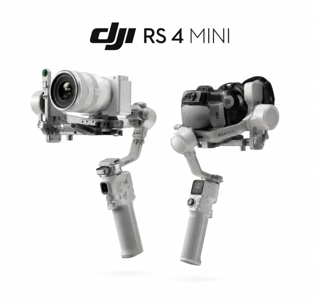 DJI RS 4 Mini Camera Gimbal Stabilizer for Professional Video