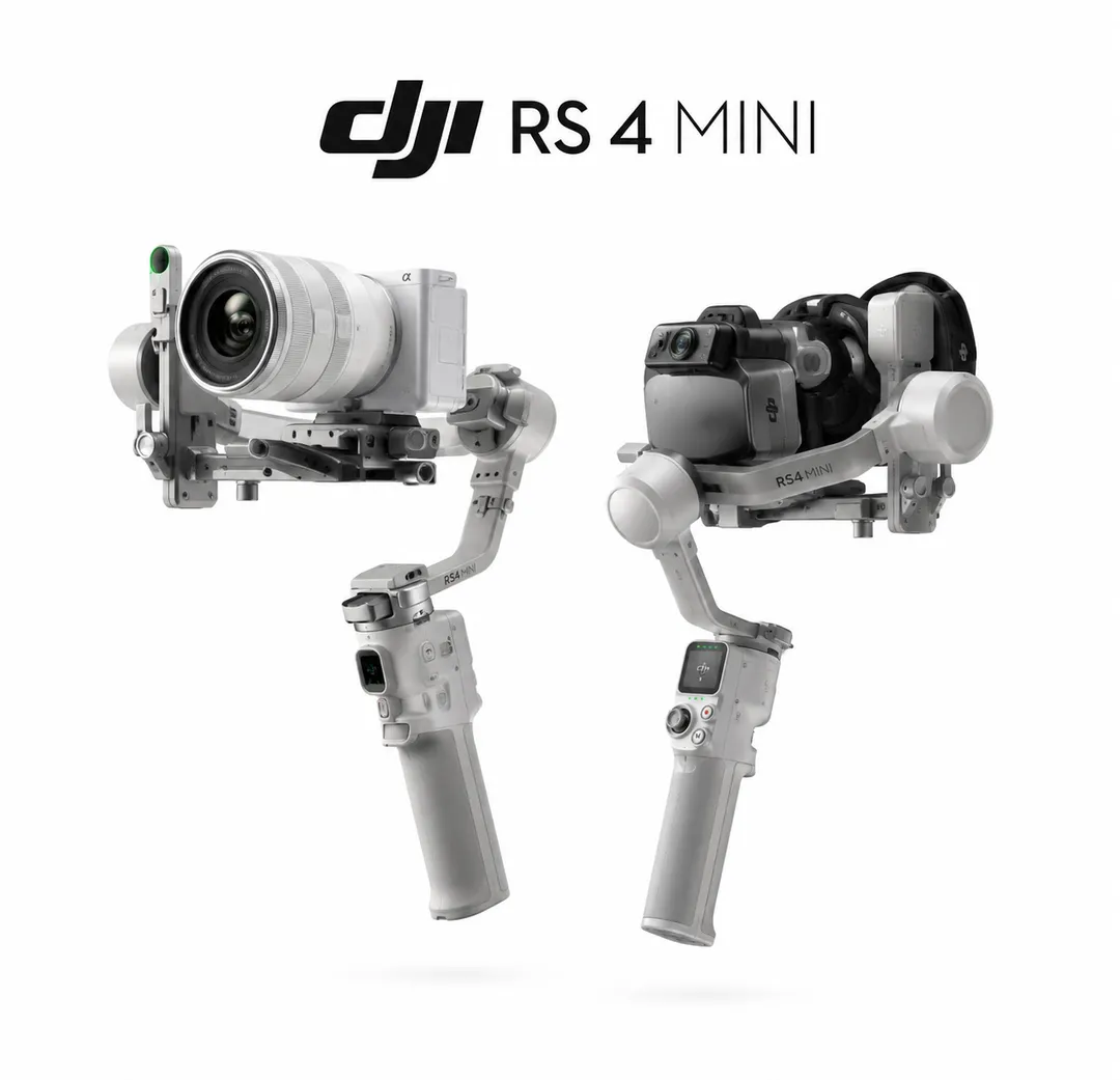 DJI RS 4 Mini Camera Gimbal Stabilizer for Professional Video DJI RS 4 Mini Camera Gimbal Stabilizer for Professional Video