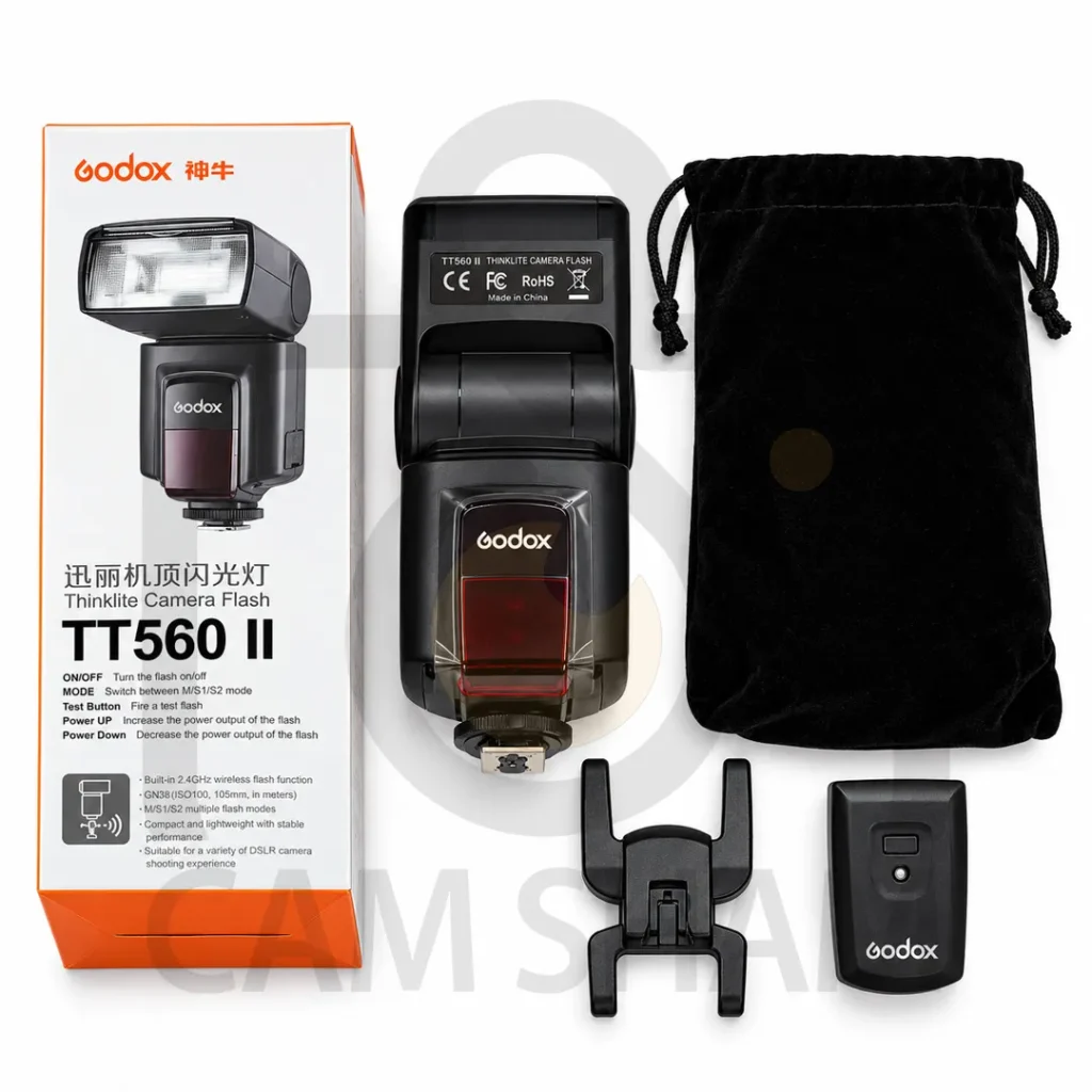 Godox TT520 II Camera Flash Speedlite with Trigger