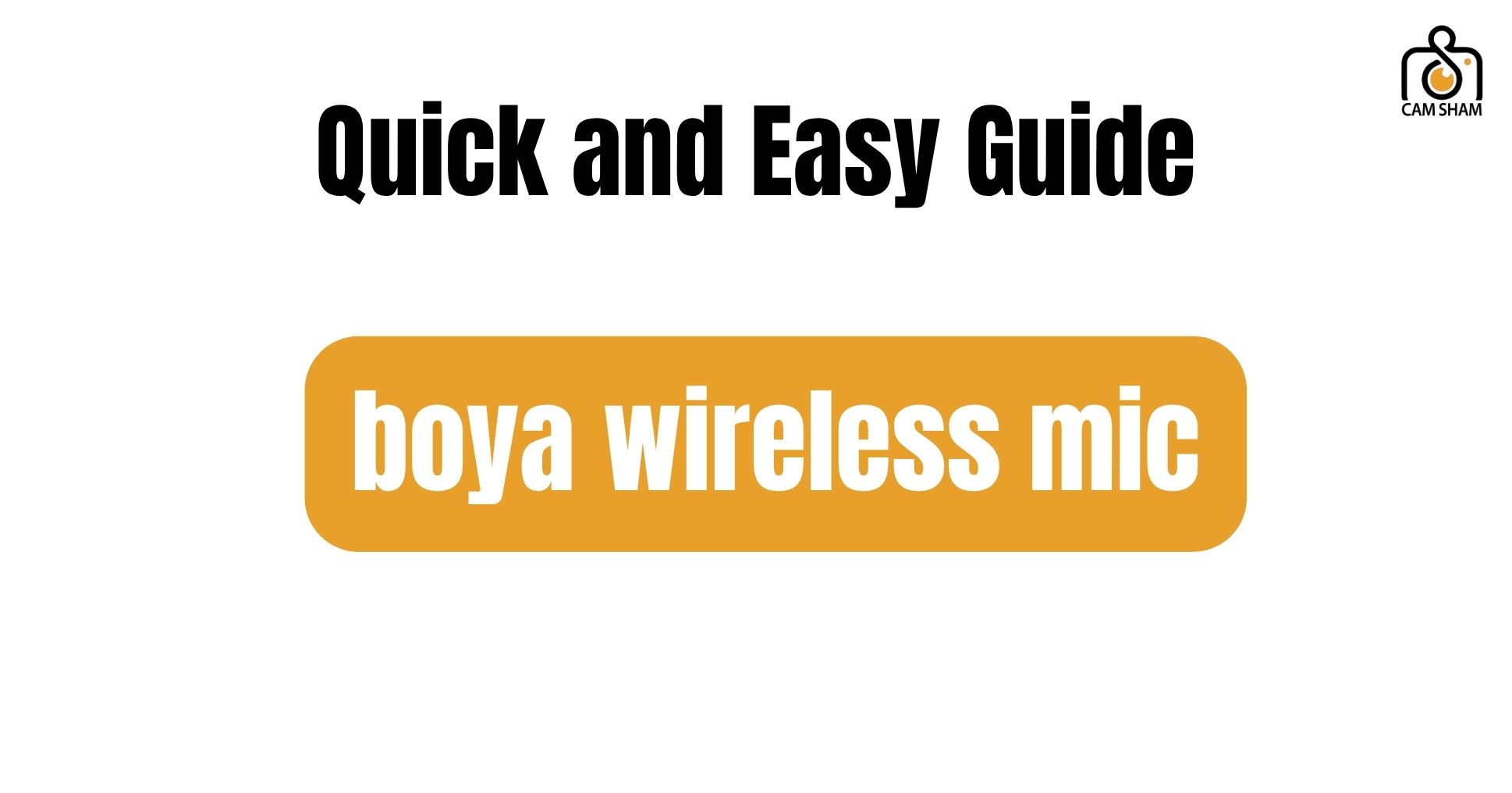 boya wireless mic