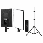PLOKAMA LIVE P24 24-Inch LED Soft Light with Lightweight Tripod Bundle