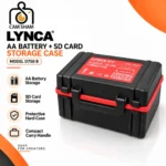 AA BATTERY AND SD CARD STORAGE CASE