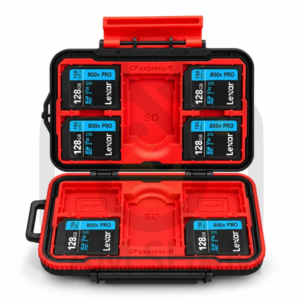 LYNCA Hard Shell Memory Card Case