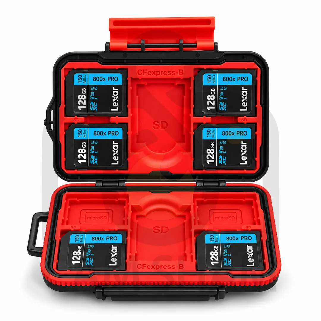 LYNCA Hard Shell Memory Card Case