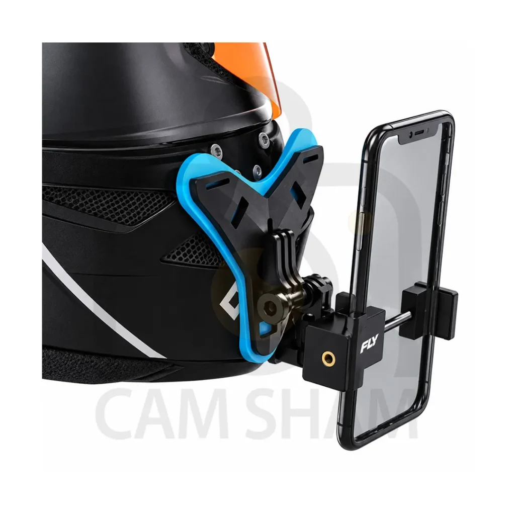 Helmet Chin Mount Phone Holder