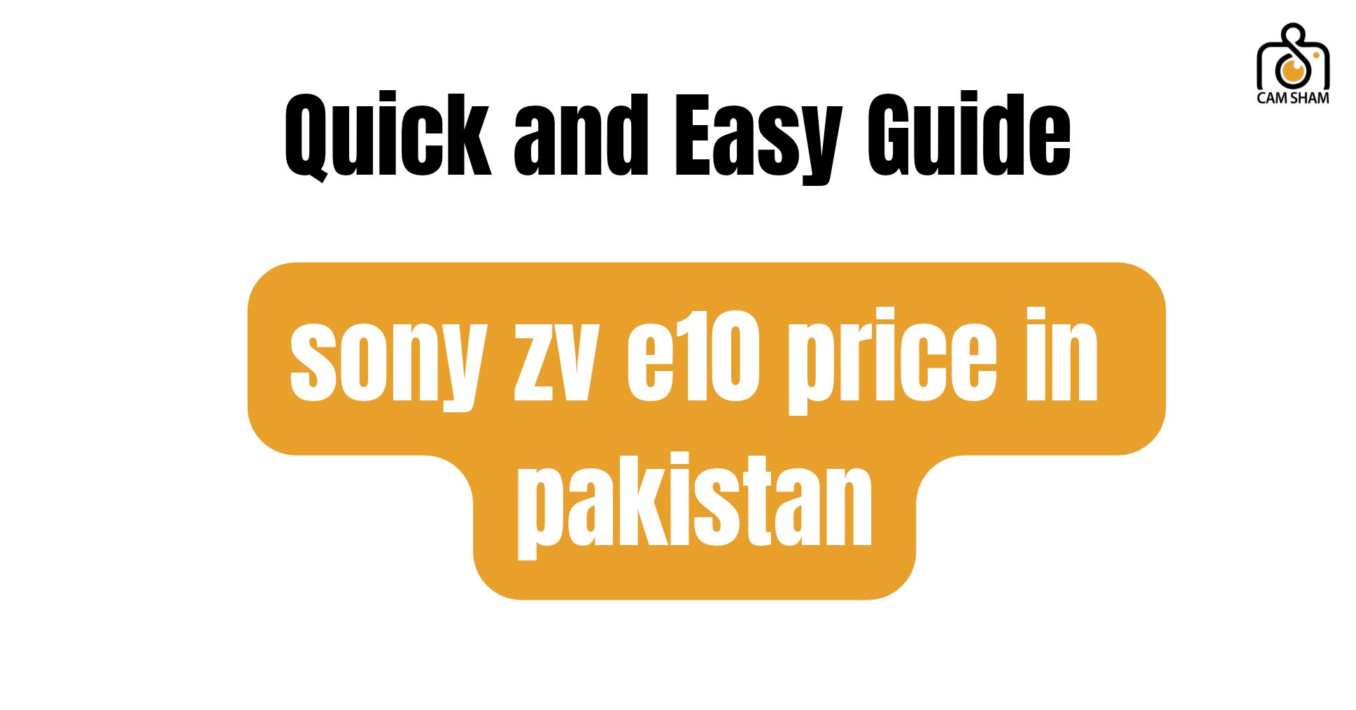 sony zv e10 price in pakistan