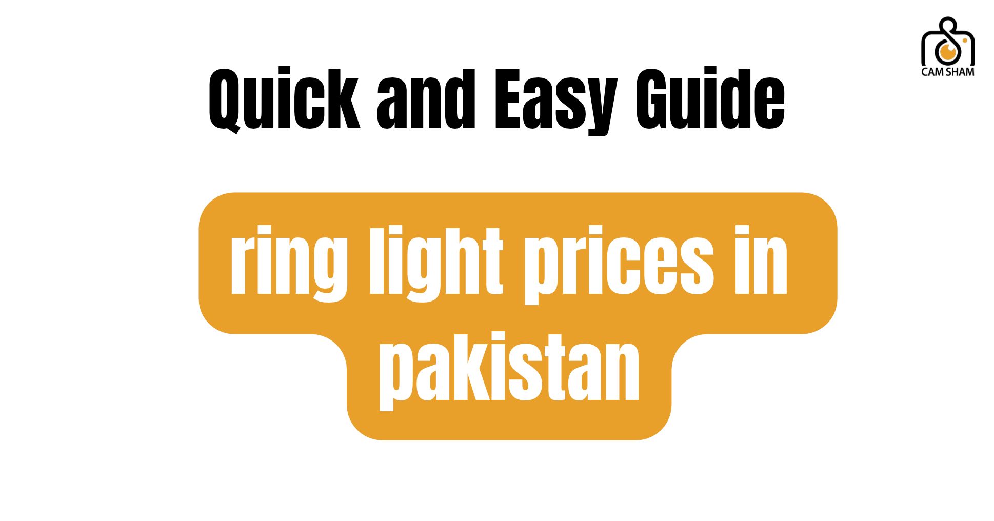 ring light prices in pakistan
