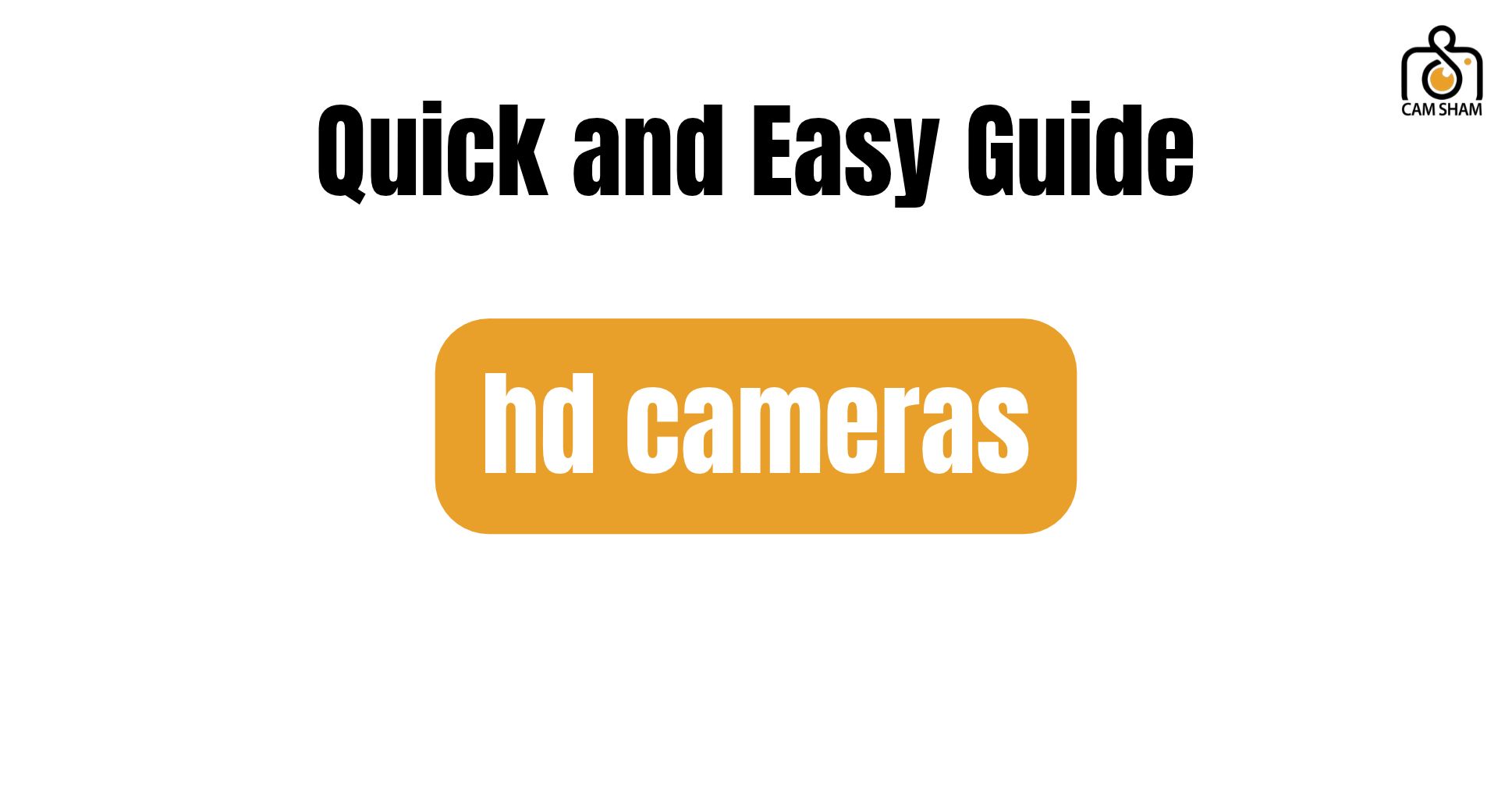 hd cameras